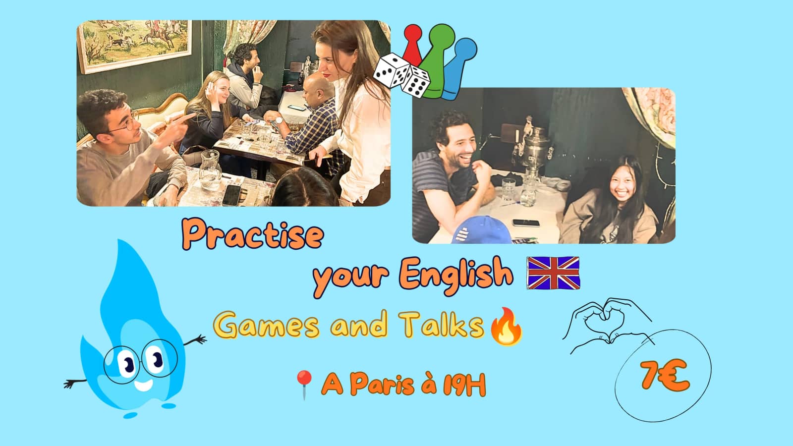 🇬🇧 Practise your English | B1; A1-A2 English Speaking Club🔥| Game & Talks