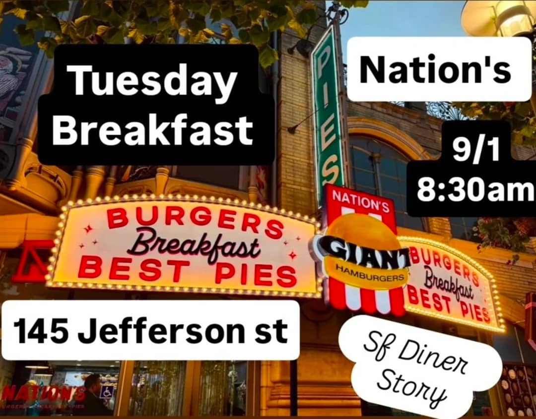 Tuesday Breakfast at Nation's