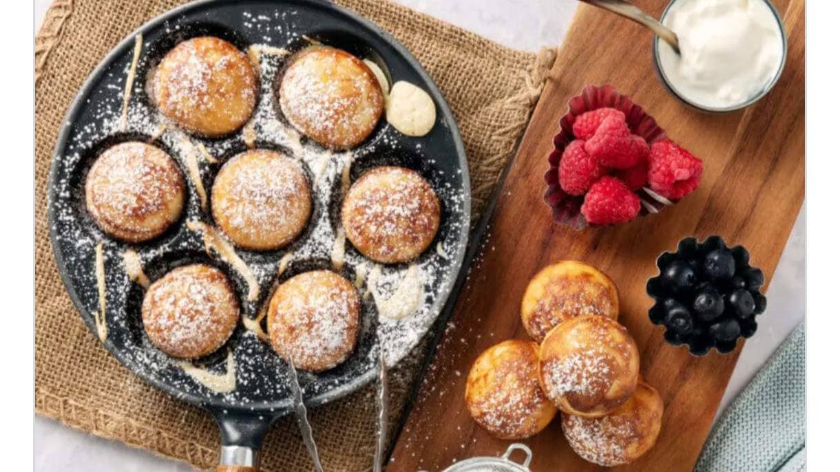 Cook-Tandem: "Förtchen" dough balls from the Futtscherpfanne - sweet & savor