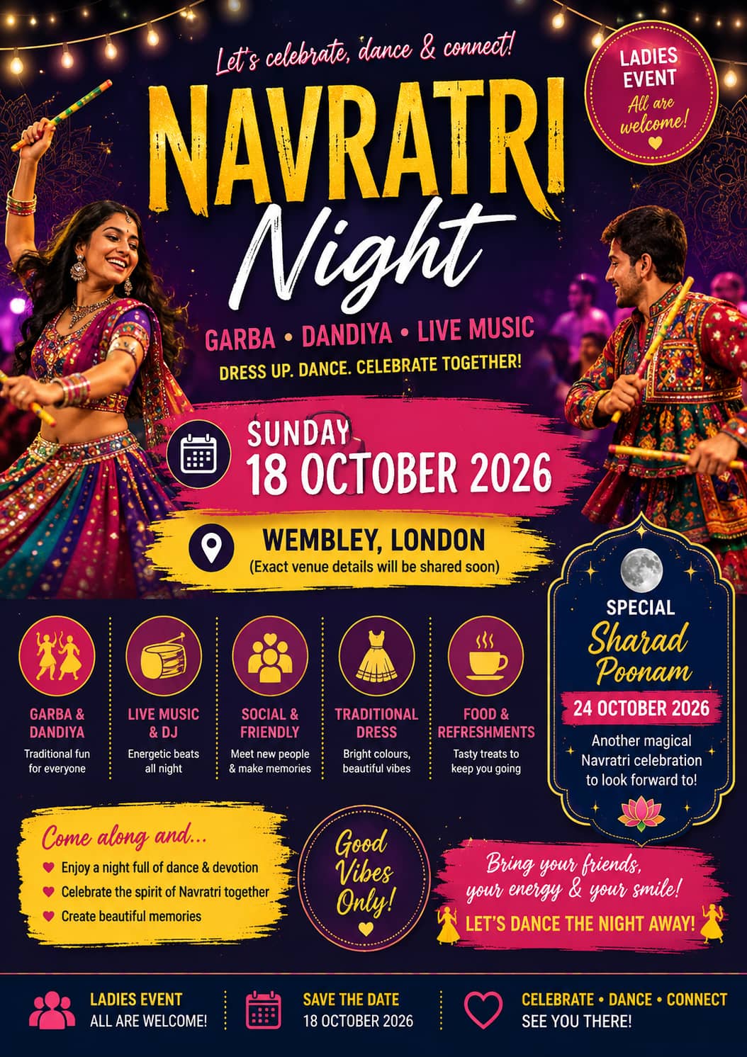 π NAVRATRI NIGHT β WEMBLEY π