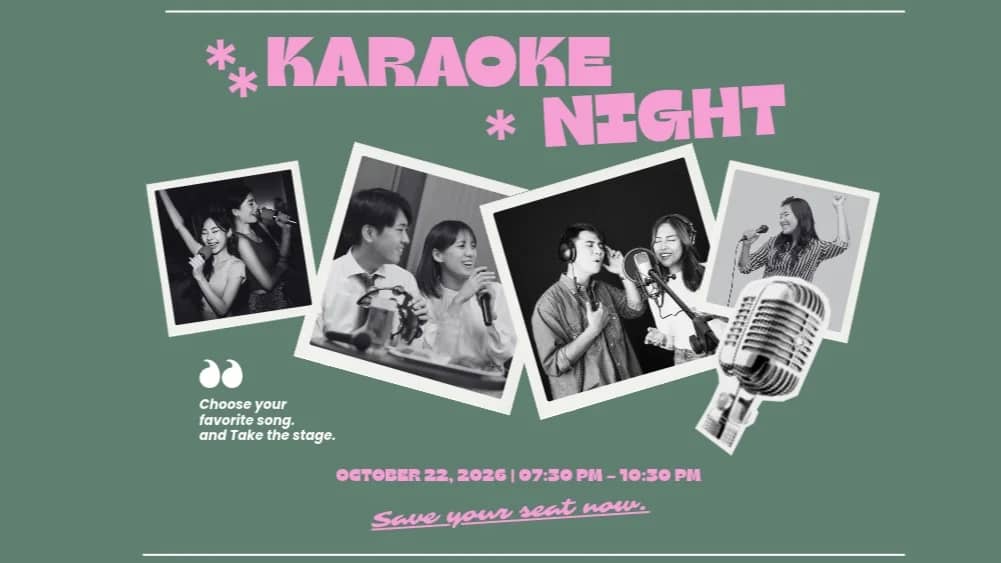 Karaoke Social Night | Sing & Make New Friends!