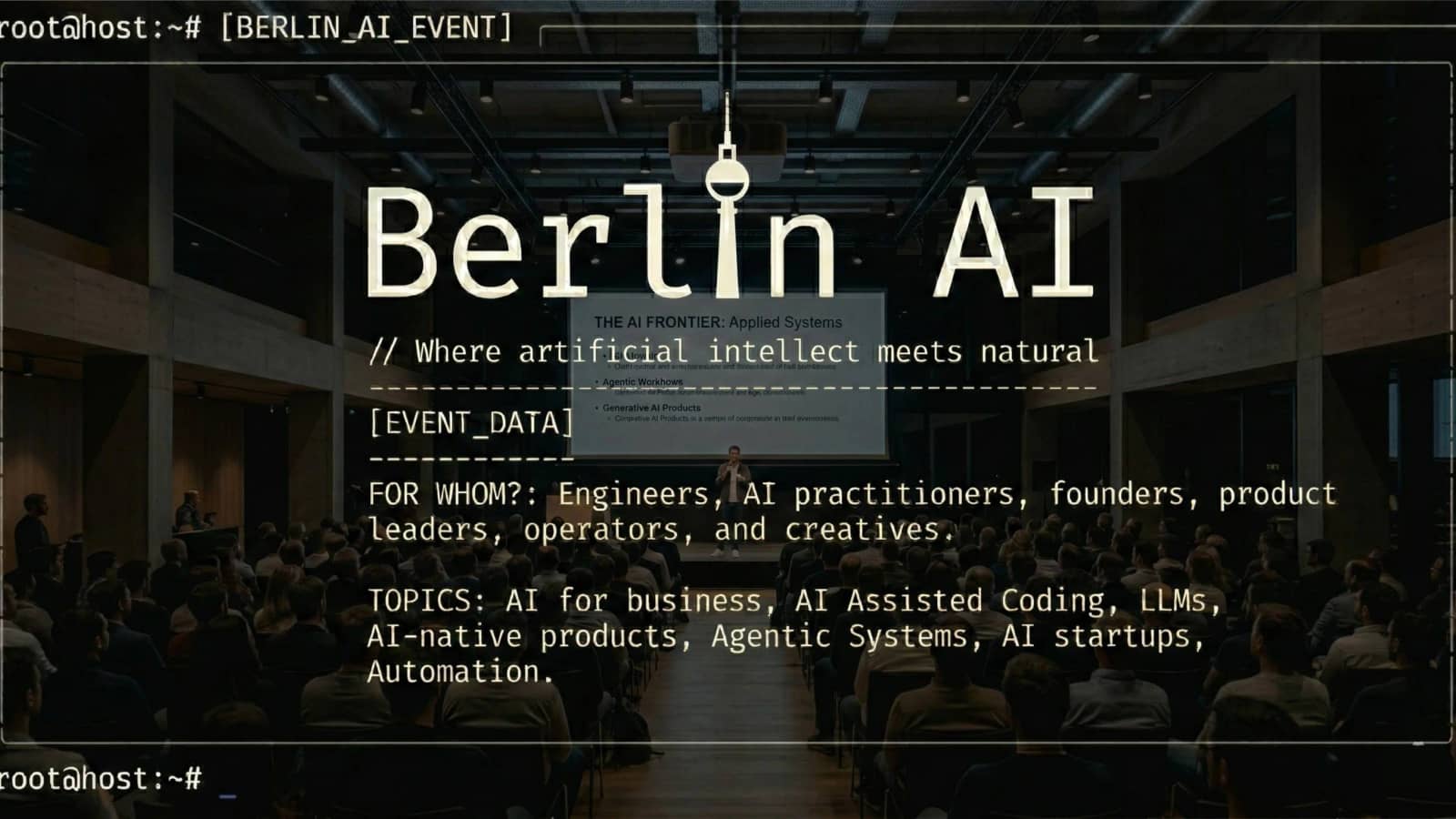 Berlin AI Meetup October Edition 🍂