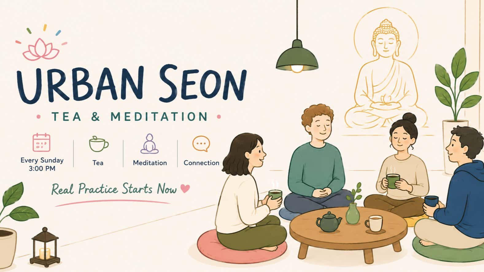 Sunday 3PM Tea & Meditation