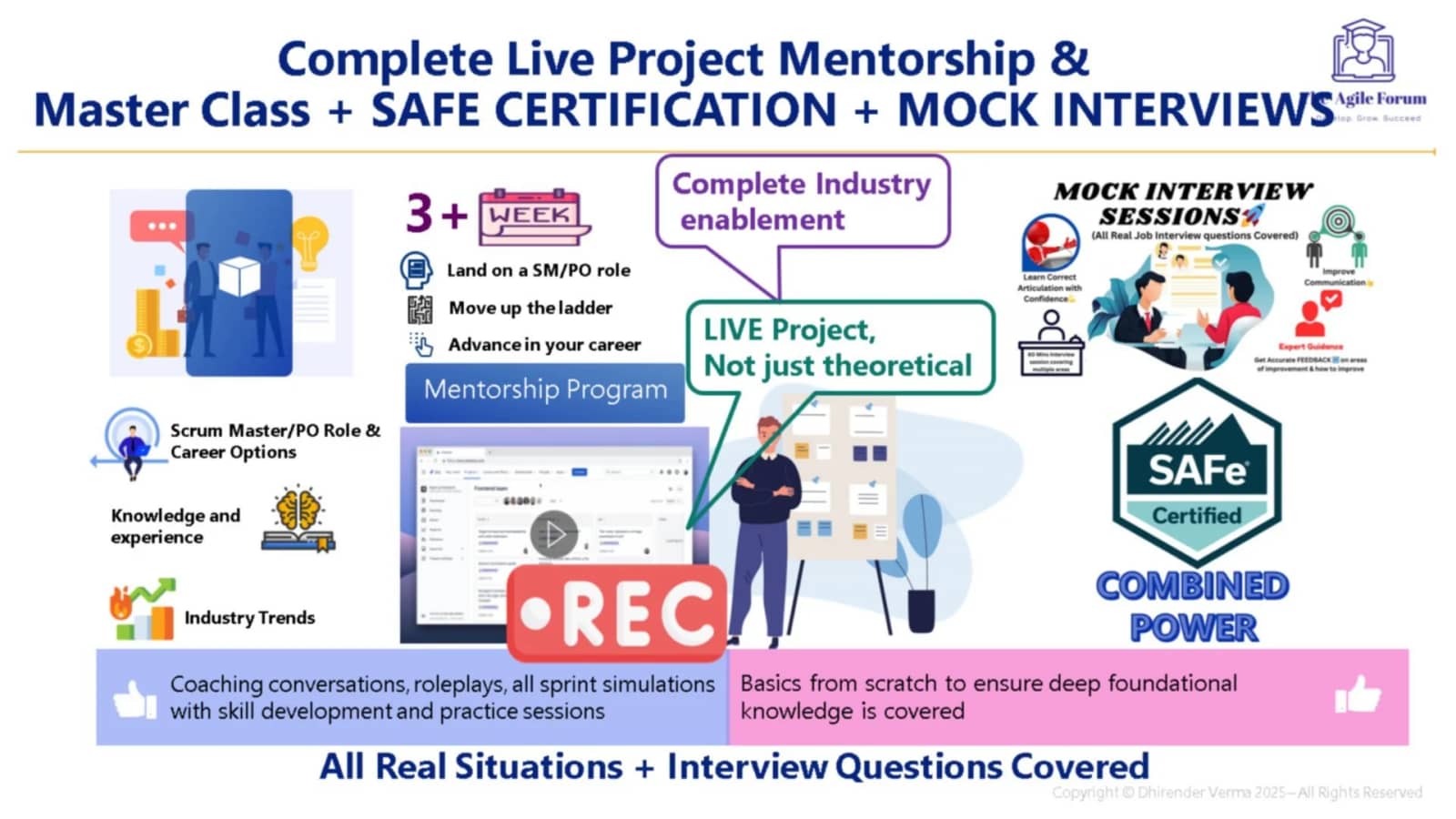 Mentorship — AI Scrum Master Product Owner LIVE Masterclass