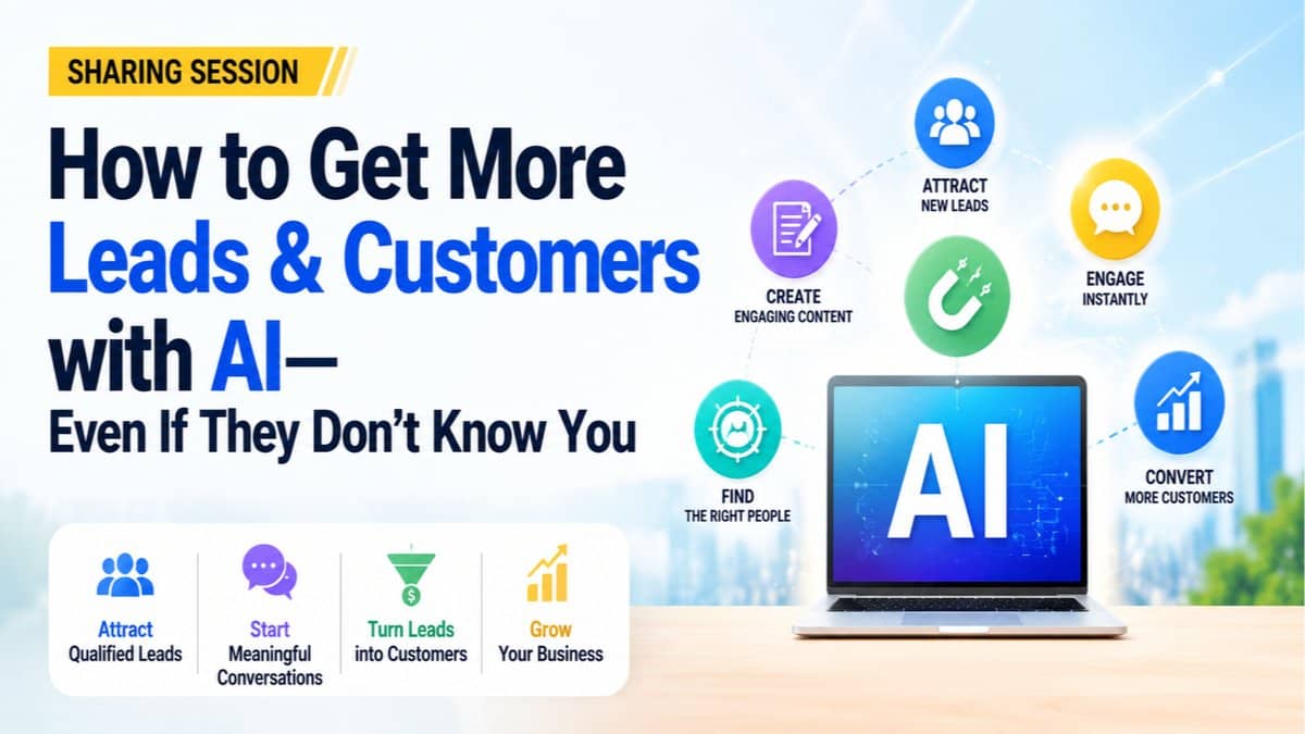 Get More Leads with AI Even If Nobody Knows You Yet