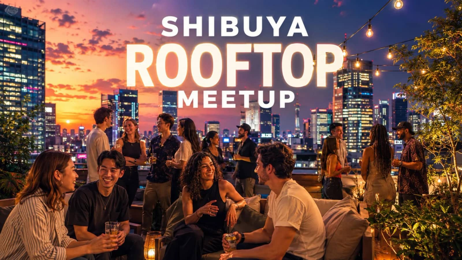 🌇 SHIBUYA ROOFTOP MEETUP ||12 Sep (Sat)