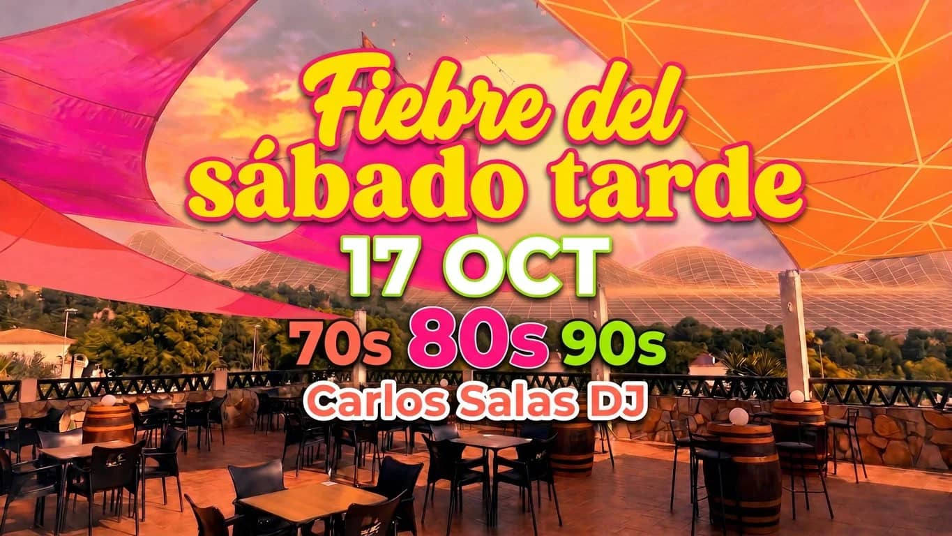 Fiebre del sábado tarde. 70s, 80s y 90s. Carlos Salas DJ