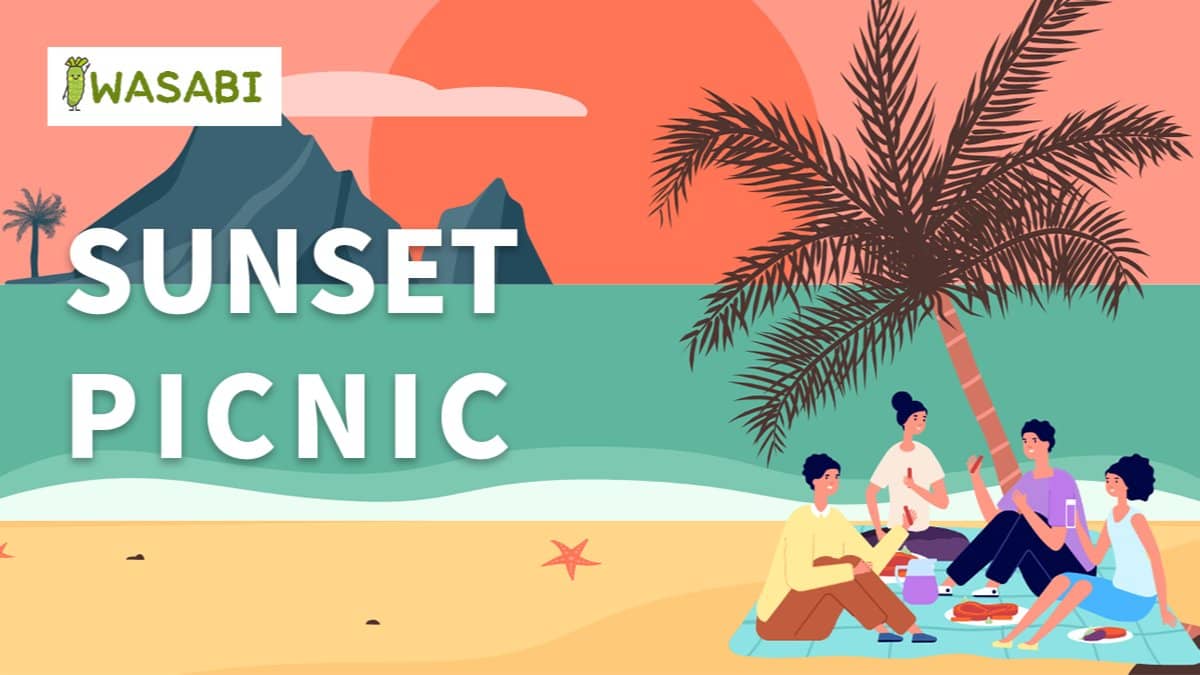 Make Friends at a Sunset Picnic