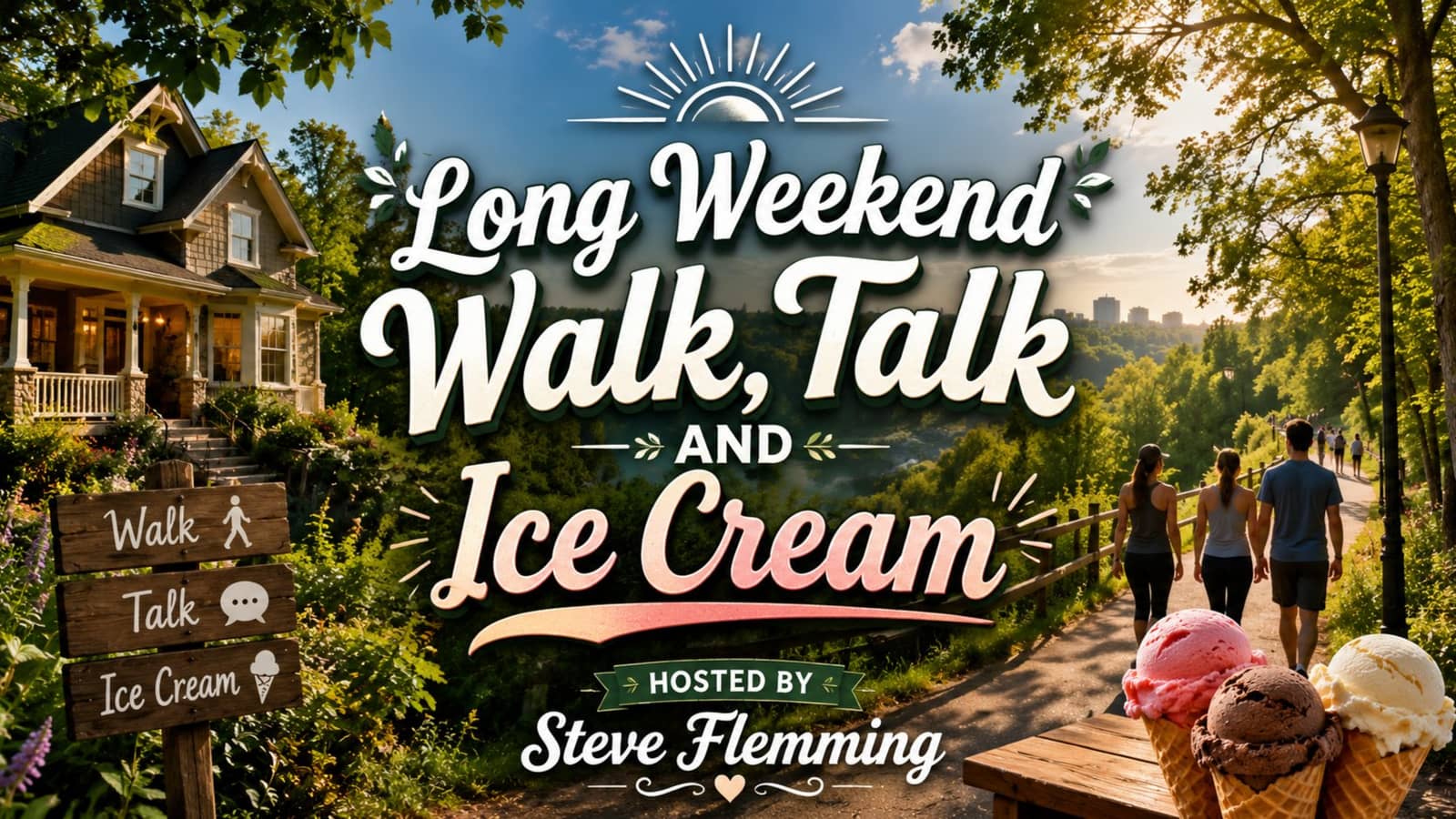 Long Weekend (Walk, Talk and Ice Cream) (Dinner After)