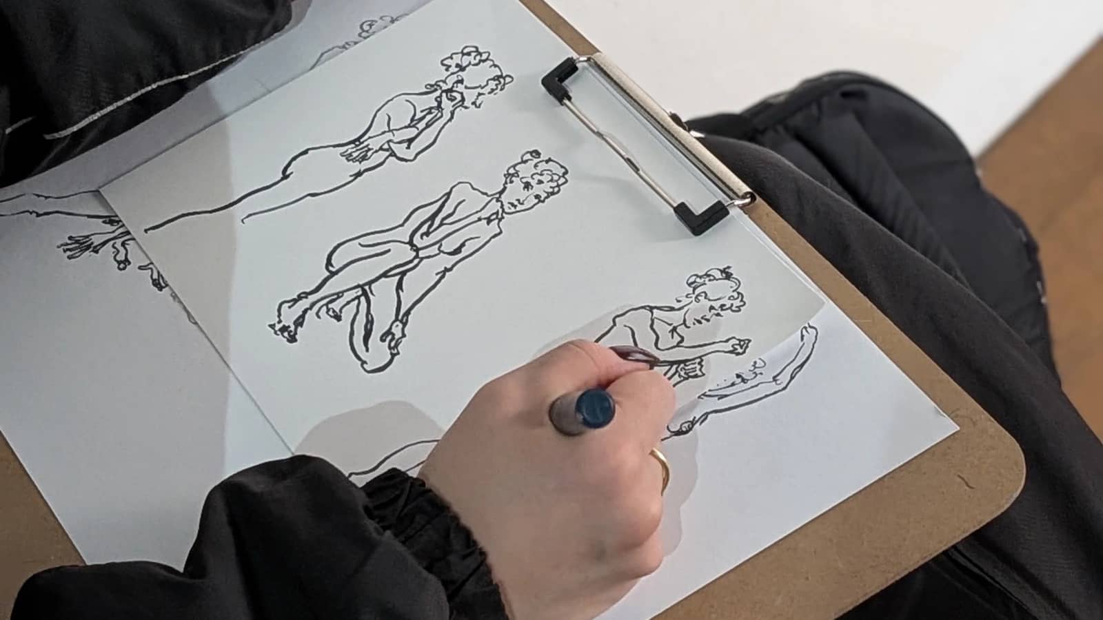 人体デッサン会 Life Drawing Session @Parts Studio 09.25 金曜日夜 Friday Night