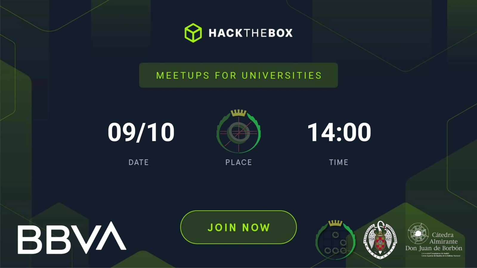 Apertura de Curso HACKadémico con Hack The Box y BBVA