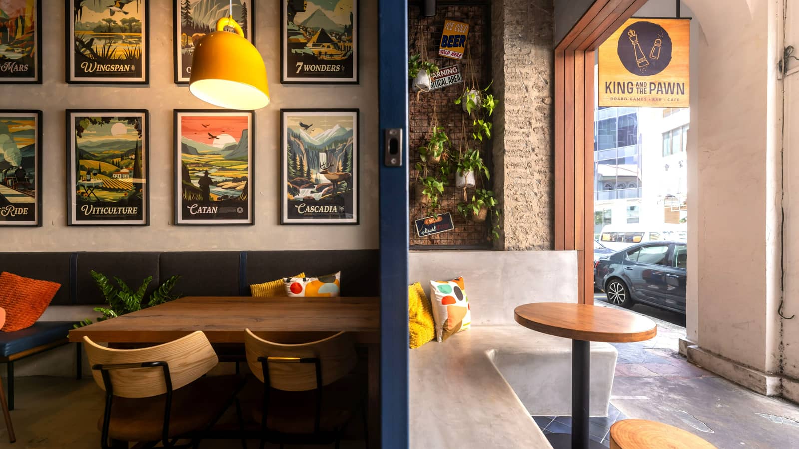 Board Games at King and the Pawn