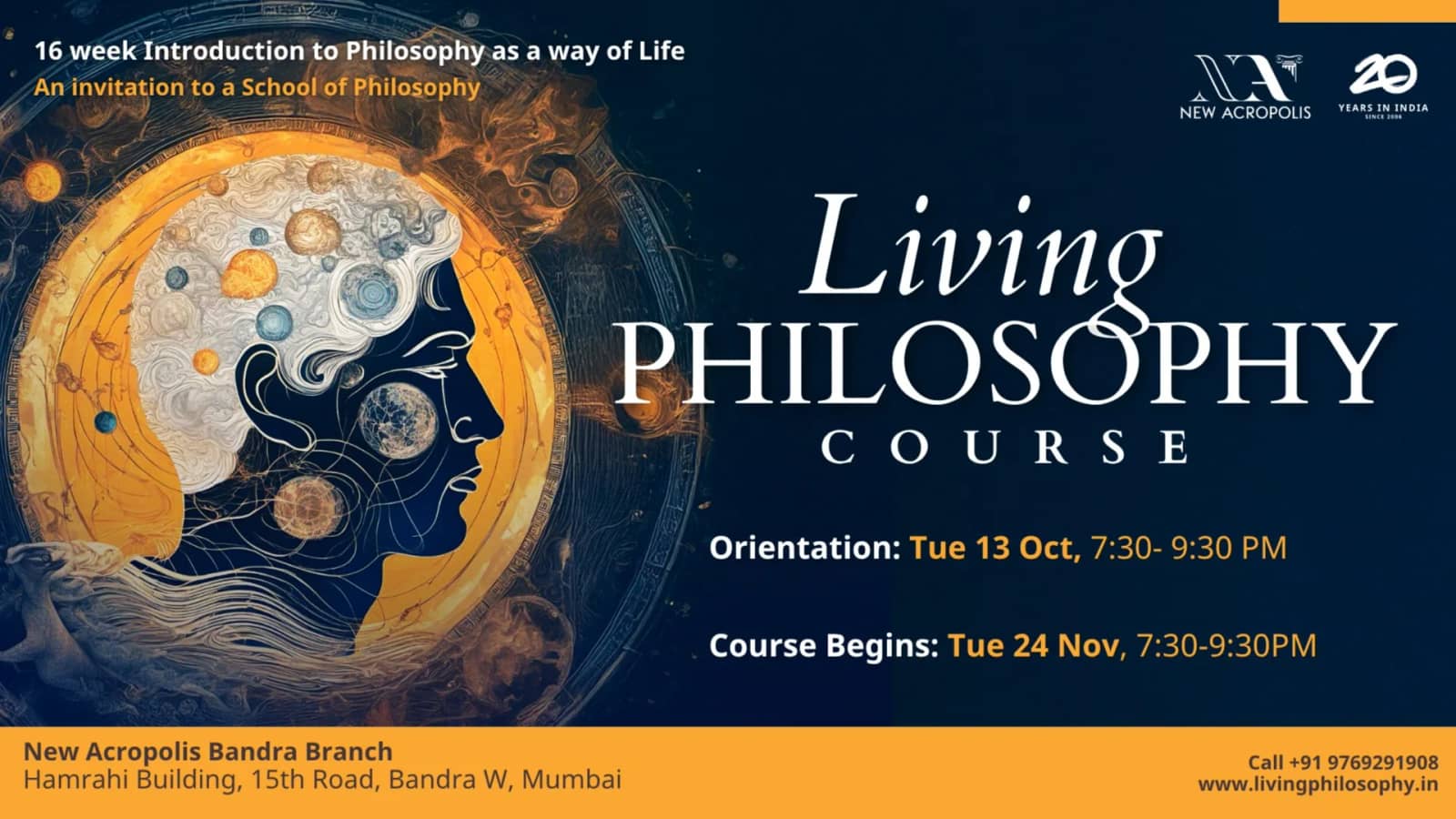 Orientation to Living Philosophy Course, An Invitation to a School of Philosophy