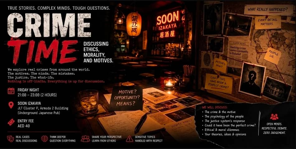 Crime Time: Discussing Ethics, Morality, and Motives