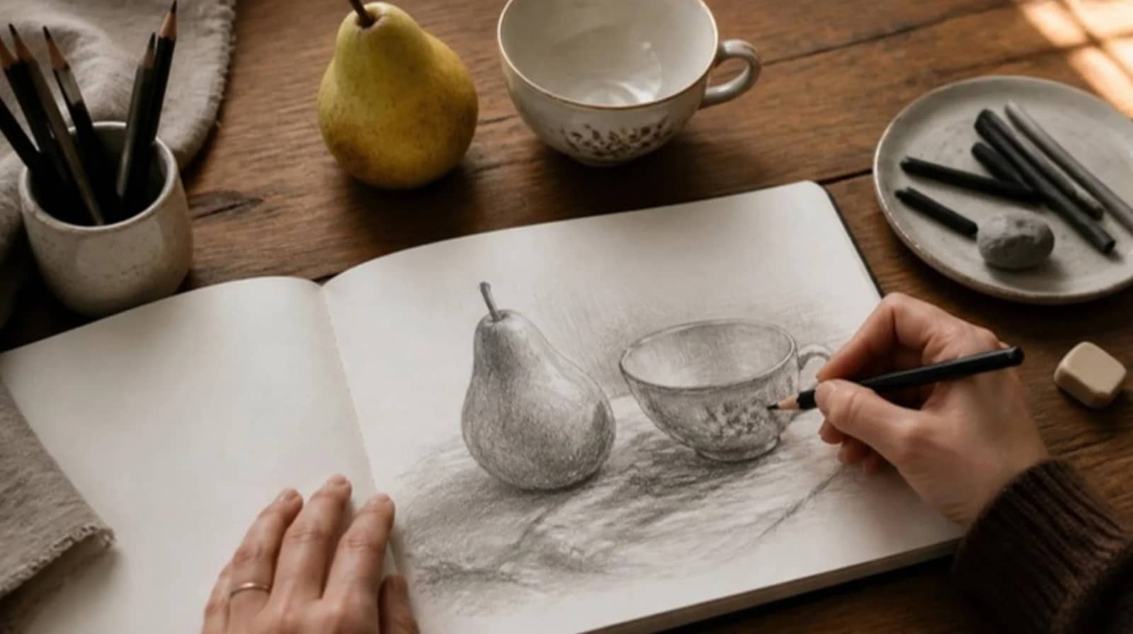 Los Angeles Easy Portrait Sketching for Beginners