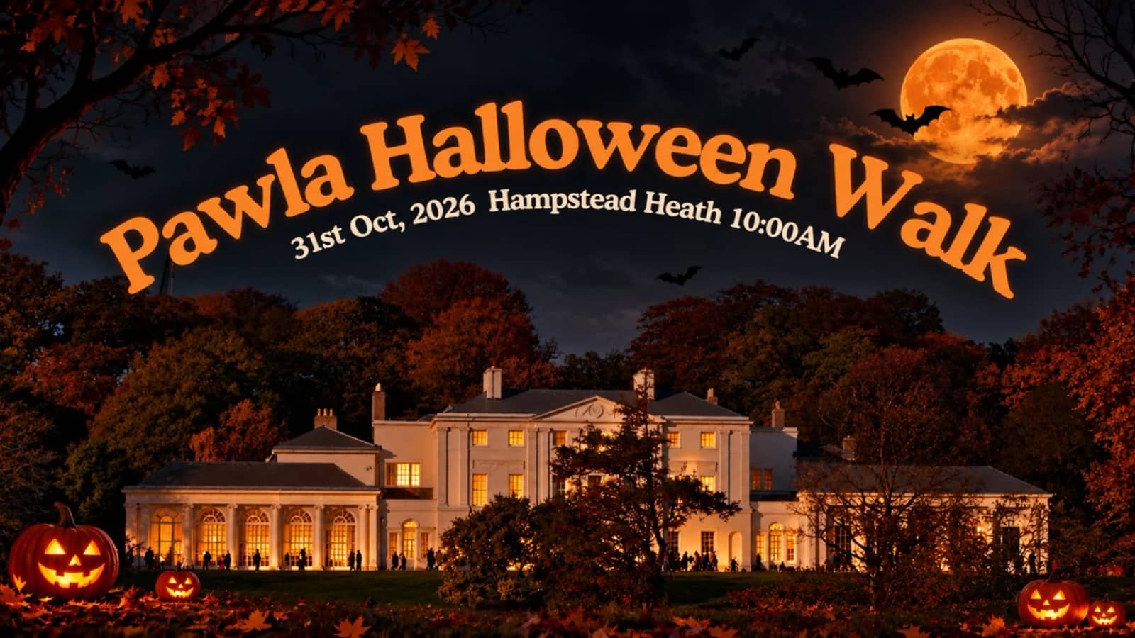 Pawla Halloween Walk @ Hampstead Heath