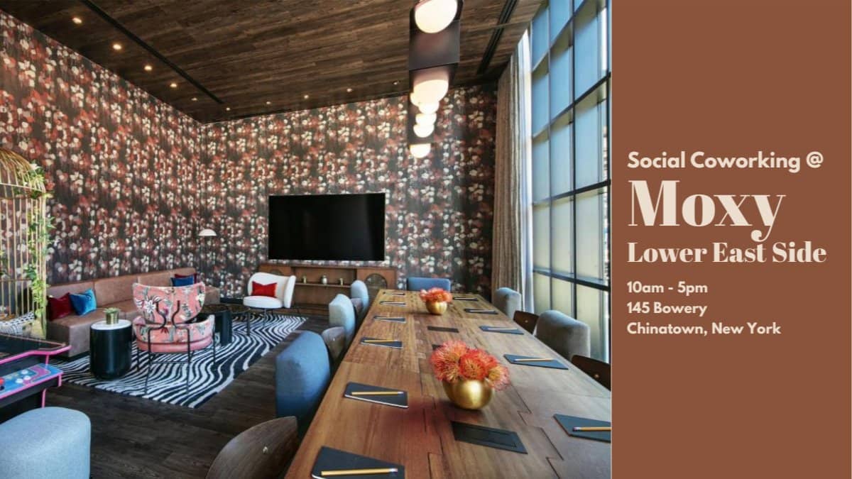Social Coworking Session @ Moxy LES