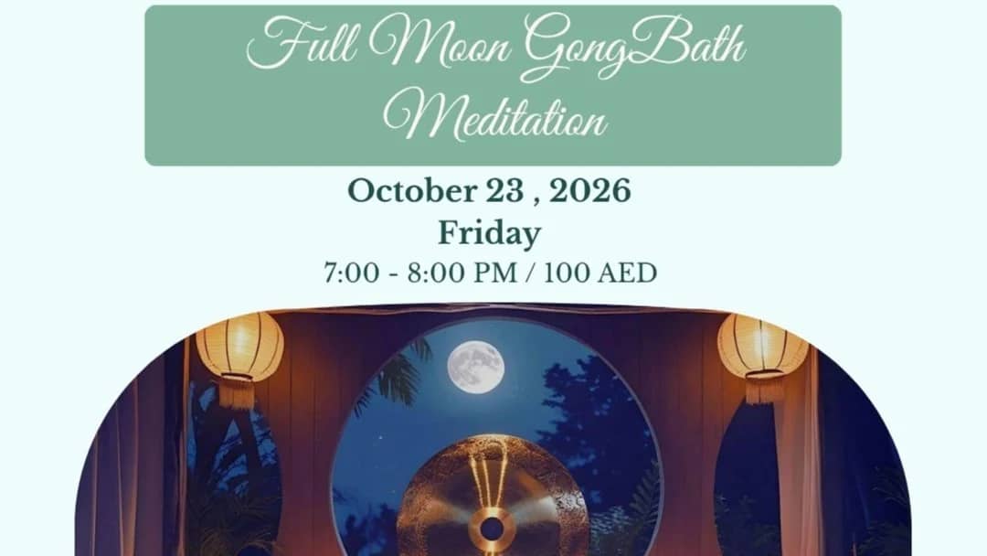 Full Moon Gongbath Meditation