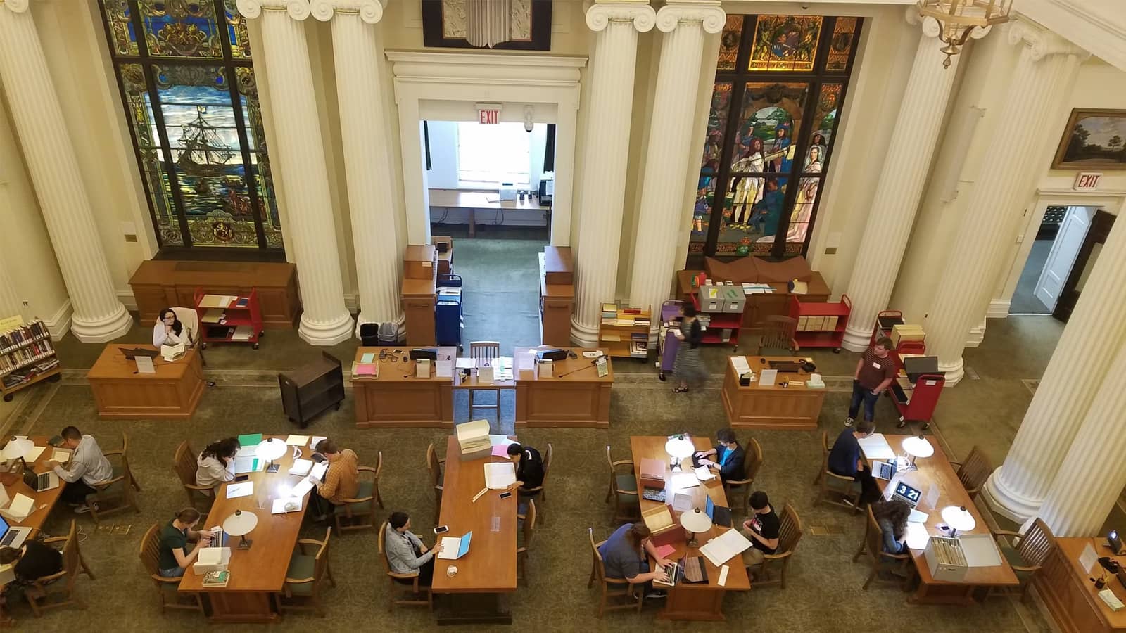 Start your weekend at New York Historical's library