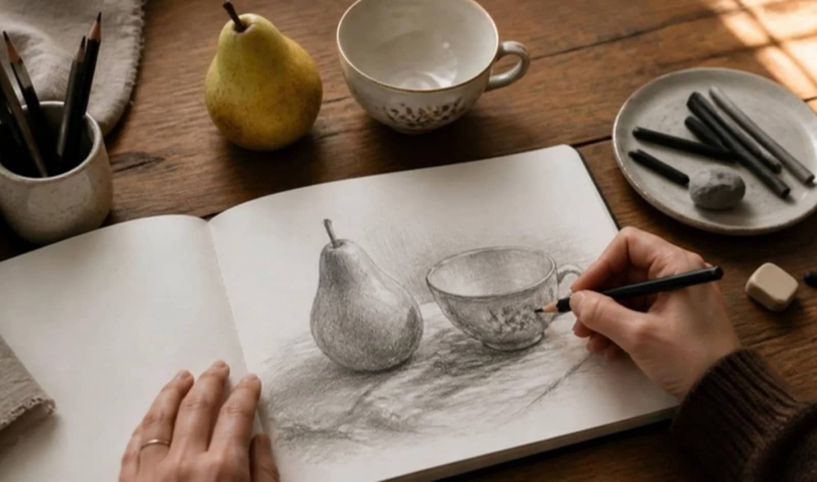 Toronto Pencil Sketching Shape and Shade Basics