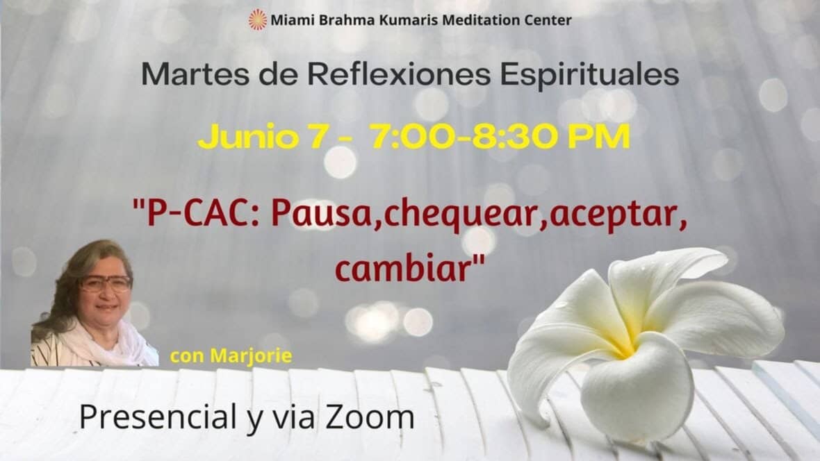 (In Spanish) : Martes de Reflexiones - Presencial y Via Zoom 7pm