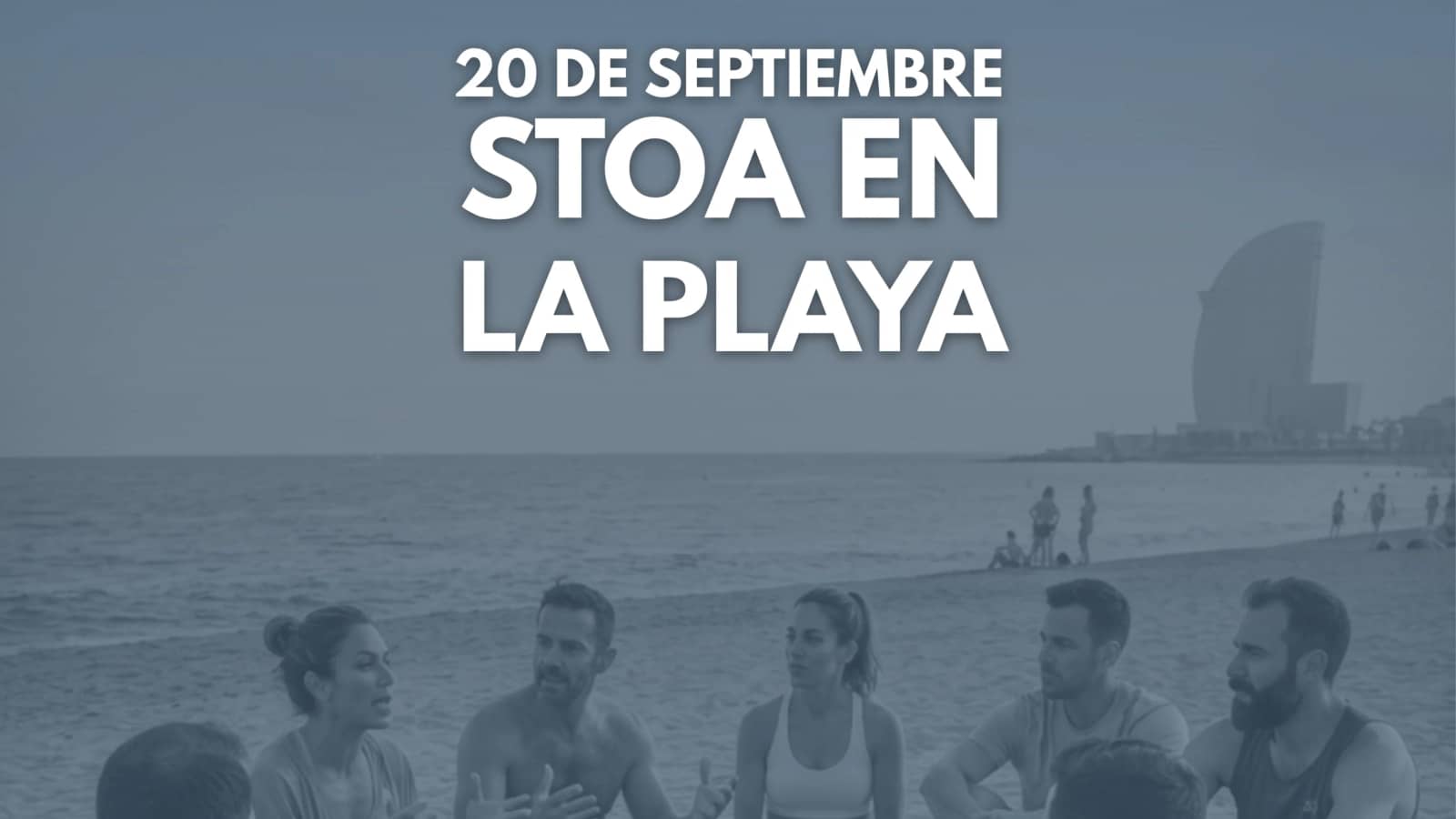 Stoa en La Playa. Entrenamiento, baño, convivio sano y debate filosófico