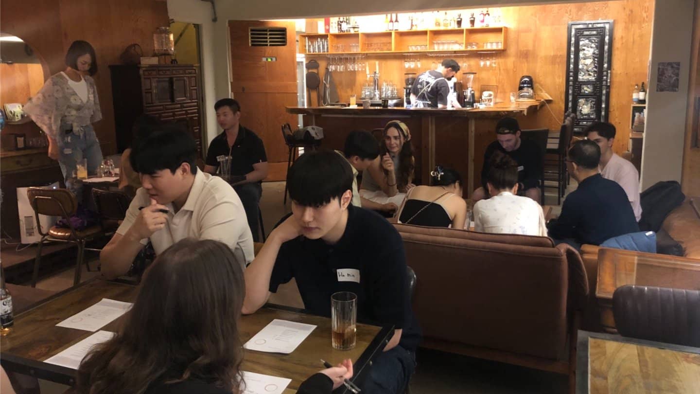 1 - 1 Language Exchange in HBC - Kor/Eng