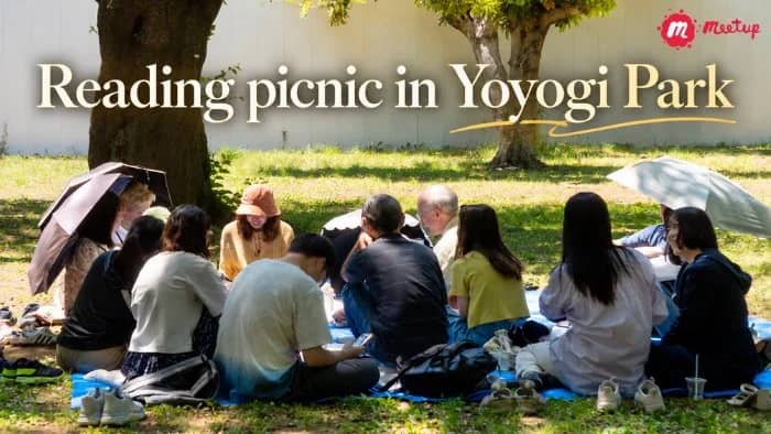 Outdoor Reading Picnic Meetup in Yoyogi Park
