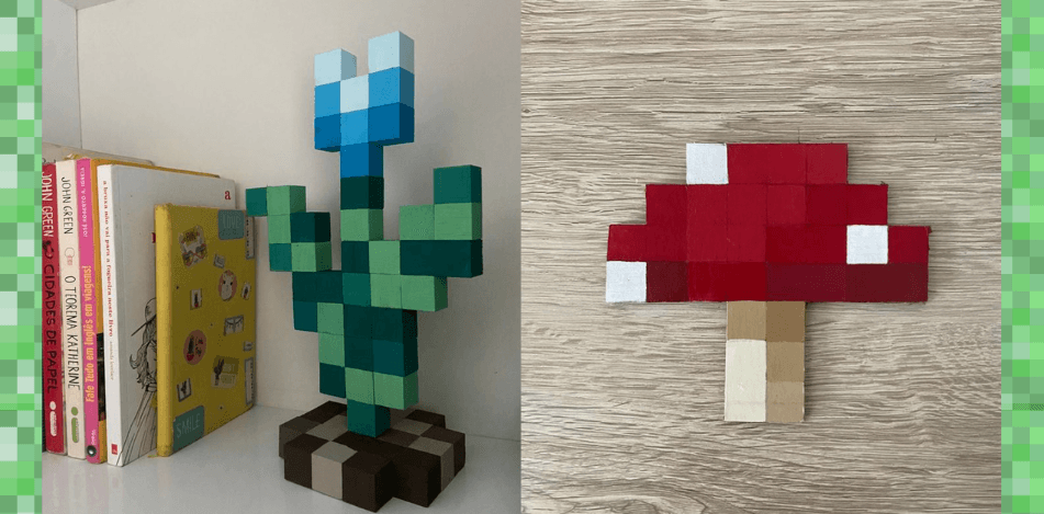 Workshop: 3-D Minecraft Flowers