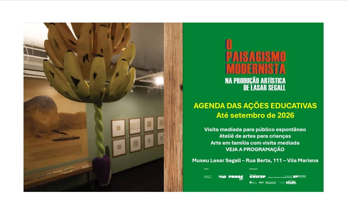 Ação educativa da exposição "O paisagismo Modernista na produção artística de Lasar Segall"