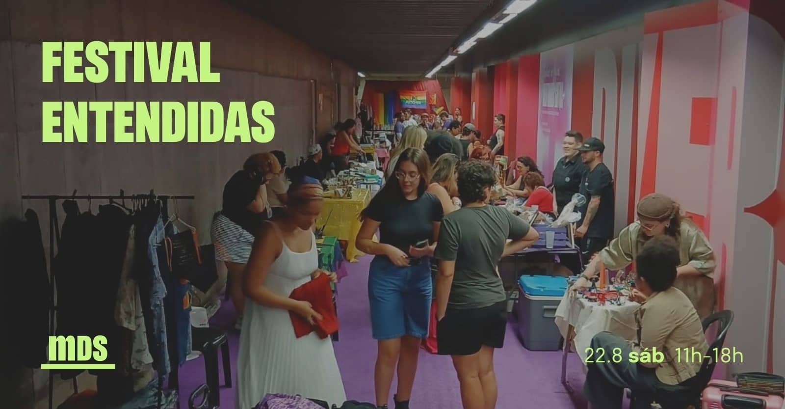 Festival Entendidas no MDS - Arte e Cultura Sapatão