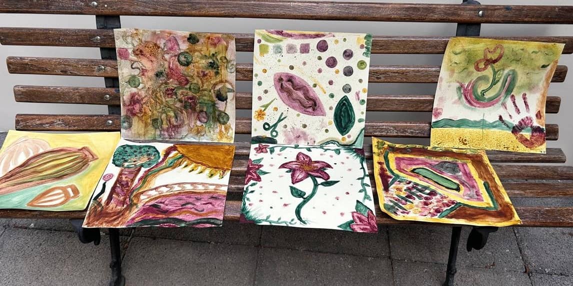 Workshop: Play, paint and create with natural paints