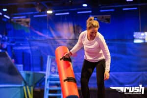 Trampoline-hopping hos Rush Oslo