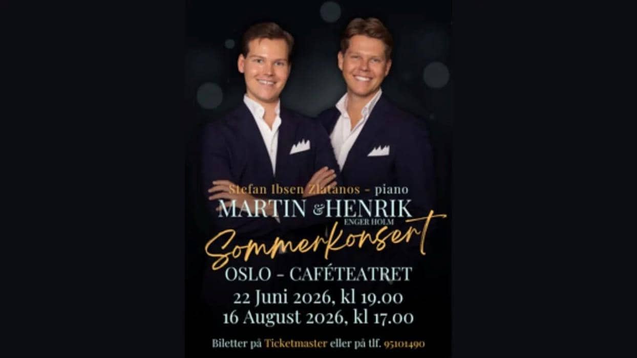 Summer concert with Martin & Henrik Enger Holm