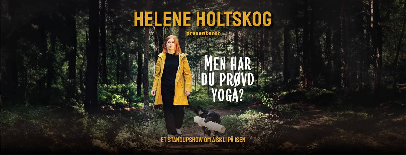 "Men har du prøvd yoga?" - et standupshow om å skli på isen