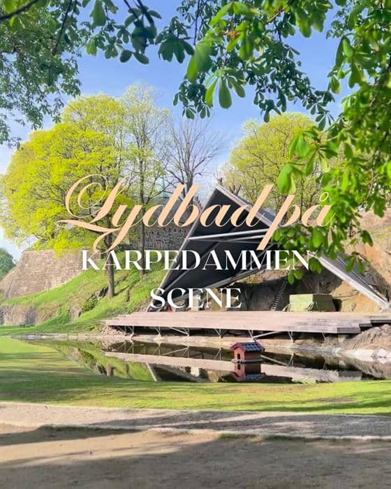 Sound bath at Karpedammen