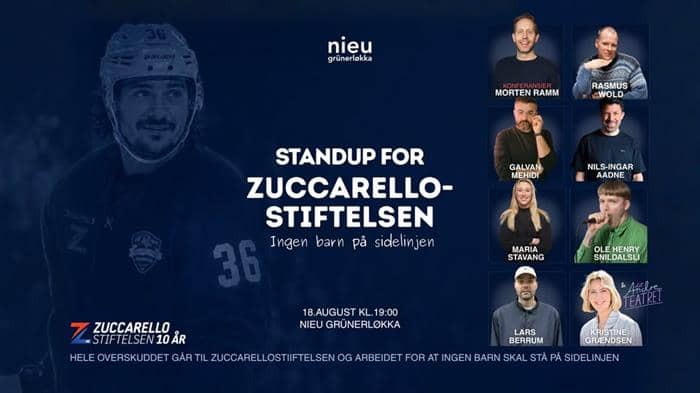 Standup for Zuccarellostiftelsen