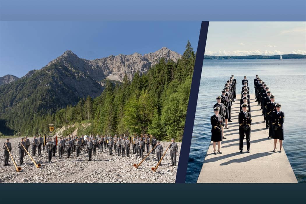 Gebirgsmusikkorps der Bundeswehr - Summer evening at Karpedammen