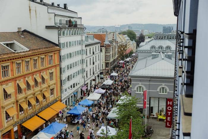 Market Day in Bogstadveien and Hegdehaugsveien