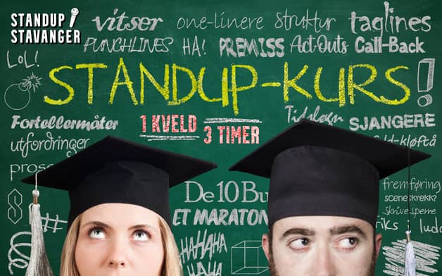 Standup-kurs m/ Kjetil Melkevik - 7. september