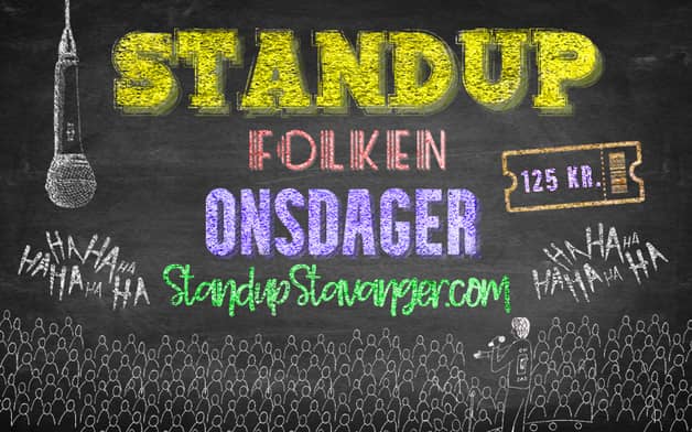 Standup i Grottene - 9. september