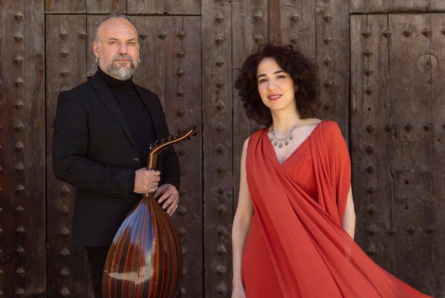 Lamia Yared and Efrén López