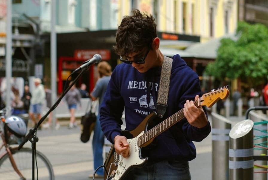 Bourke Street Mall Busking