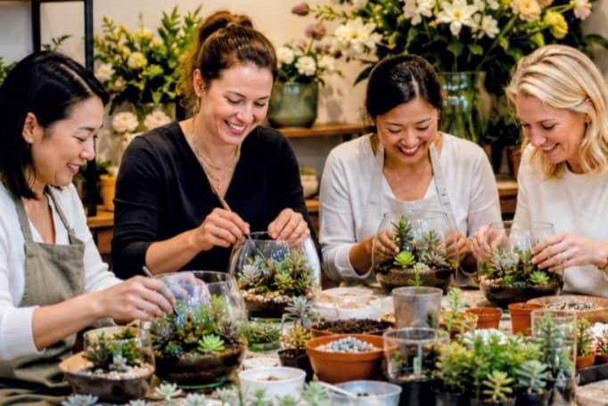 Terrarium Miniature Garden Workshop