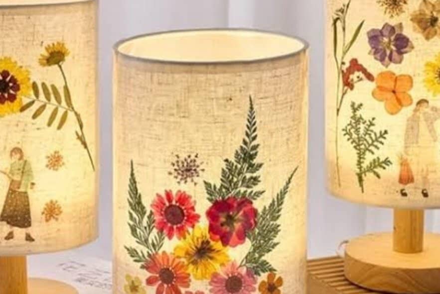 Pressed Flower Lamp Making Workshop