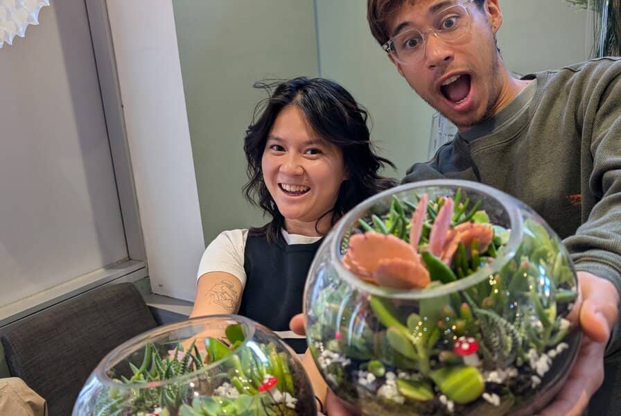 Terrarium Miniature Garden Workshop