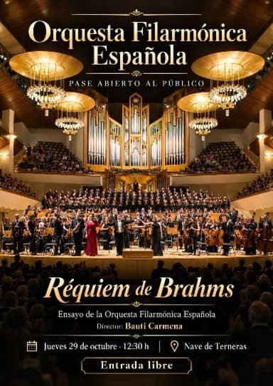 Concierto: Réquiem de Brahms