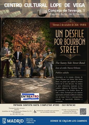 Un desfile por Bourbon Street