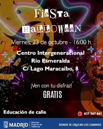 Fiesta de Halloween en Río Esmeralda