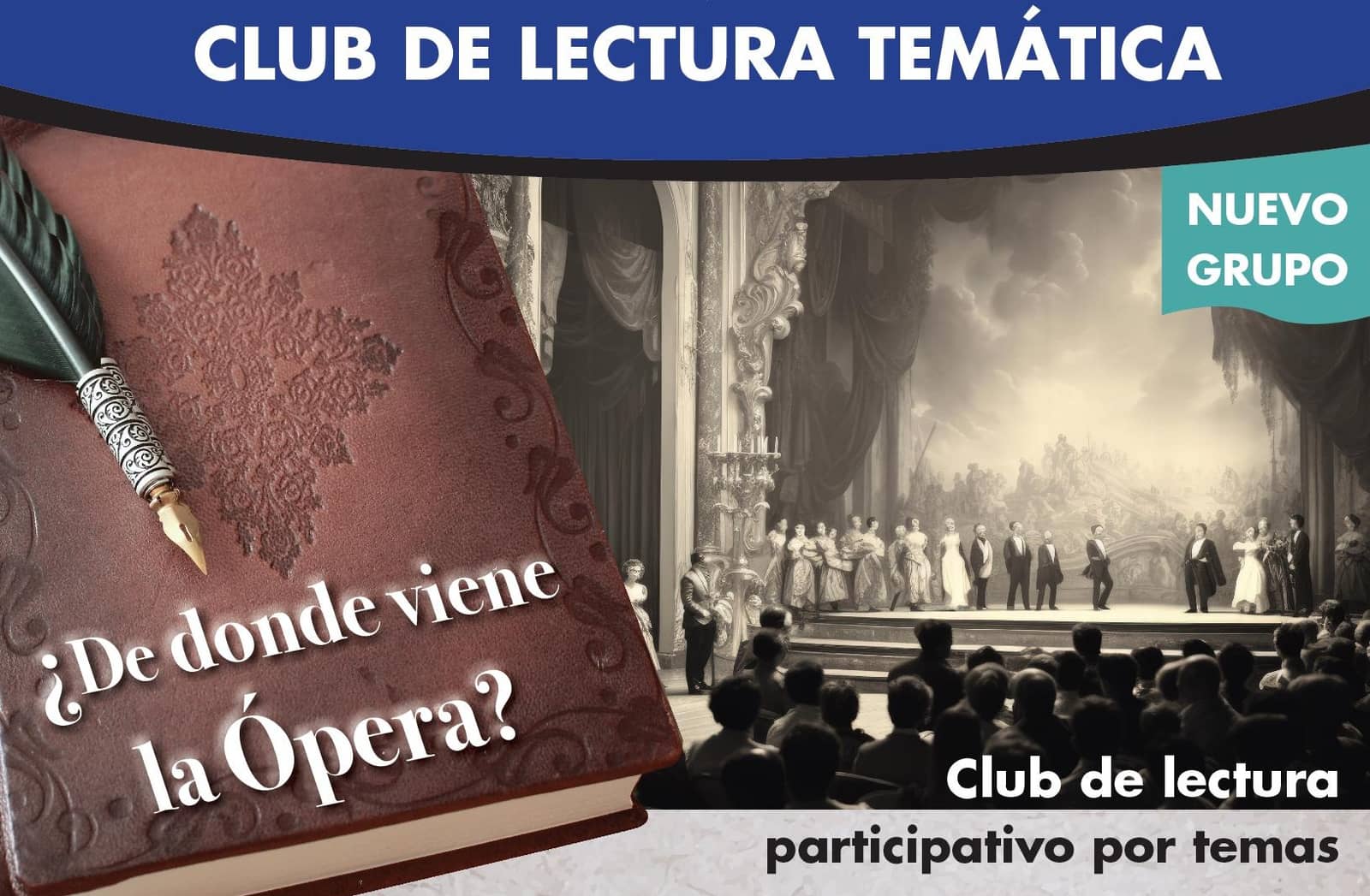 Club de Lectura: ¿De dónde viene la ópera?